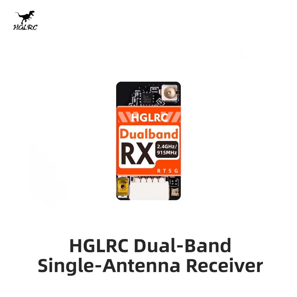 HGLRC Dual-Band Single-Antenna - Drone Racing Receiver recension och pris